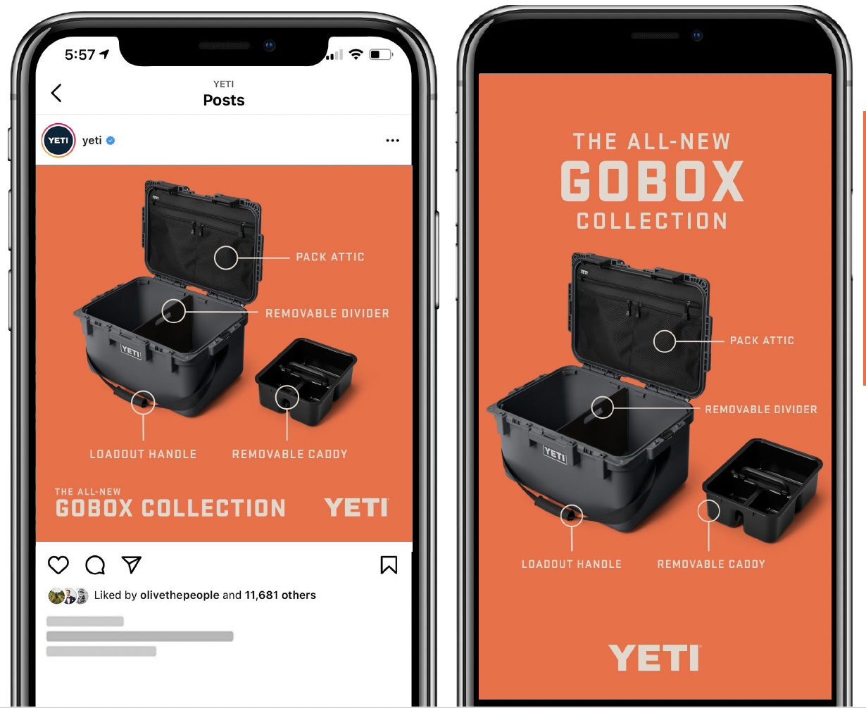 GoBox social media campaign