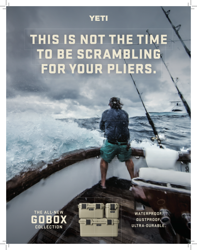 GoBox print ad