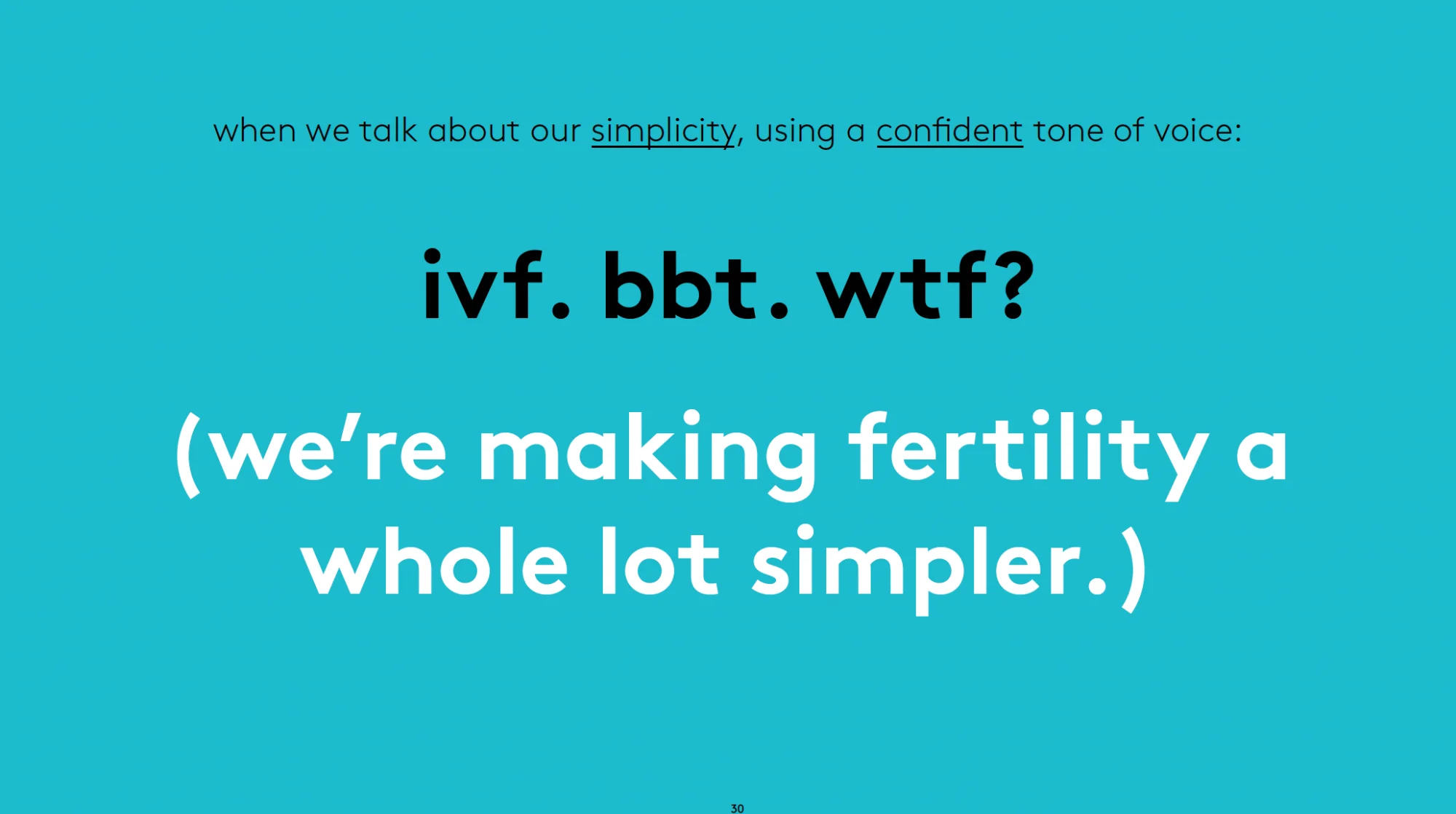 IVF BBT WTF